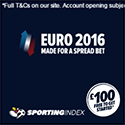 Euro 2016 Spread Betting